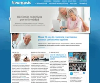 Neuropsicologia.com.ar(Neuropsicología) Screenshot