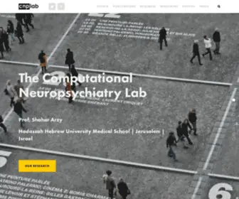 Neuropsychiatrylab.com(Computational Neuropsychiatry Lab) Screenshot