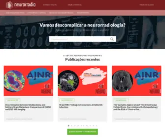 Neurorradio.com(Cursos Online de Neurorradiologia) Screenshot