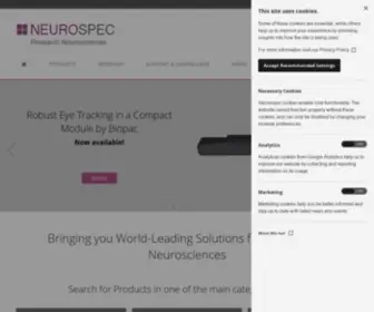 Neurospec.com(NEUROSPEC AG Research Neurosciences) Screenshot