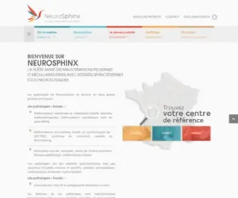 Neurosphinx.fr(Filière de santé des malformations pelviennes et médullaires rares) Screenshot