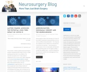 Neurosurgeryblog.org(Neurosurgery Blog) Screenshot