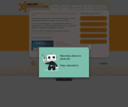 Neurosys.com.ar(Programación y desarrollo de aplicaciones web) Screenshot