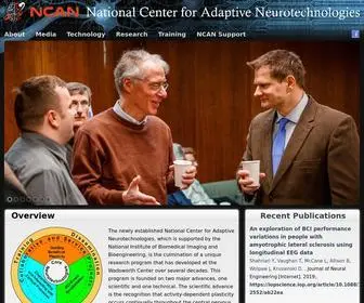 Neurotechcenter.org(National Center for Adaptive Neurotechnologies) Screenshot