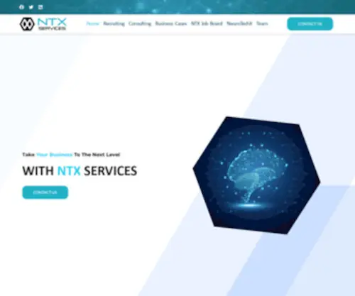 Neurotechservices.com(Neurotechnology Services from Consulting to Recruiting) Screenshot