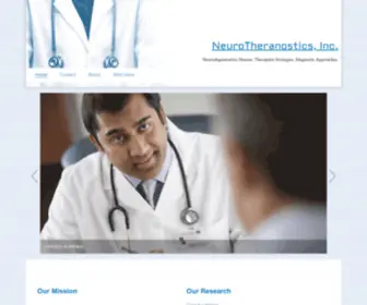 Neurotheranostics.com(Home) Screenshot