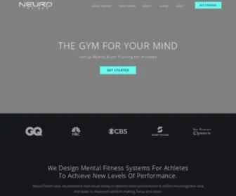 Neurotrainer.com(Prime And Optimize Your Brain To Become A Better Athlete) Screenshot