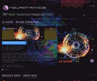 Neurotrance.org(Electronic Music Portal) Screenshot