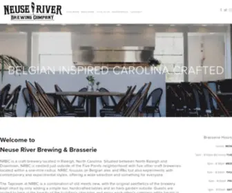 Neuseriverbrewing.com(Neuse River Brewing) Screenshot