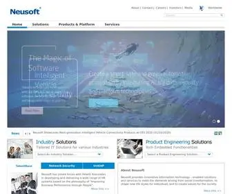Neusoft.com(Neusoft) Screenshot