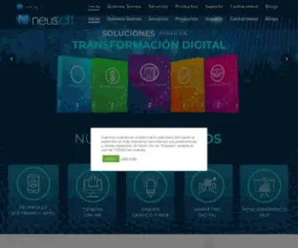 Neussoft.com.co(Neus Soft) Screenshot
