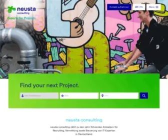 Neusta-Consulting.de(Eightbit experts) Screenshot