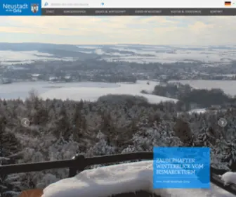 Neustadtanderorla.de(Willkommen ) Screenshot