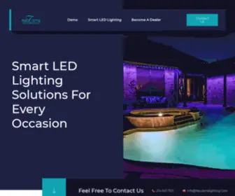 Neuterralighting.com(Smart LED Lighting Solutions) Screenshot