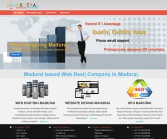 Neutralin.com(Madurai Website design company in madurai) Screenshot