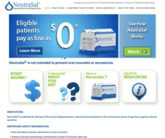 Neutrasal.com(NeutraSal®) Screenshot