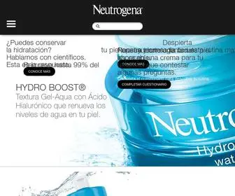 Neutrogena.cl(Consejos y productos para cuidar la piel) Screenshot