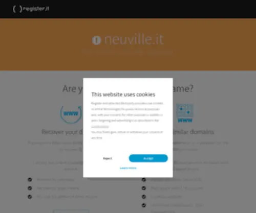 Neuville.it(Neuville) Screenshot