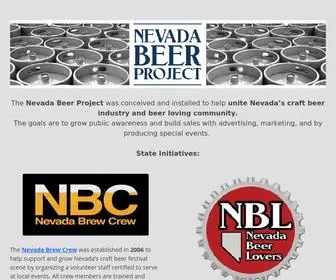 Nevadabeerproject.com(Nevada Beer Project) Screenshot