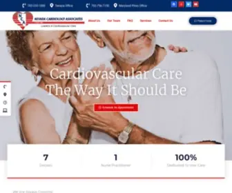 Nevadacardiology.com(Leaders in Cardiovascular Care) Screenshot