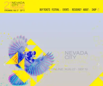 Nevadacityfilmfestival.com(Independent Film Festival from the Sierra Foothills) Screenshot