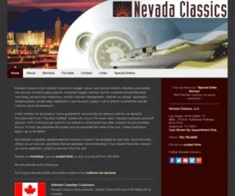 Nevadaclassics.com(Nevada Classics) Screenshot