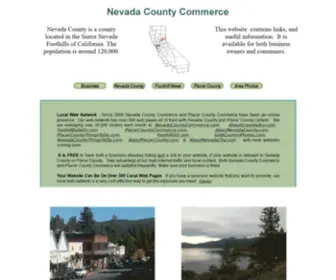 Nevadacountycommerce.com(Nevada County Commerce) Screenshot