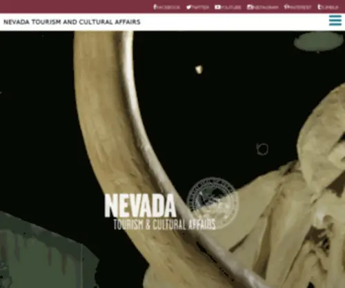 Nevadaculture.org(Nevada Dept) Screenshot