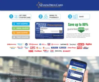 Nevadadrugcard.com(Nevada Drug Card) Screenshot