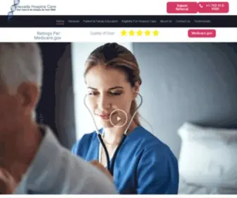 Nevadahospicecare.com(Home New) Screenshot