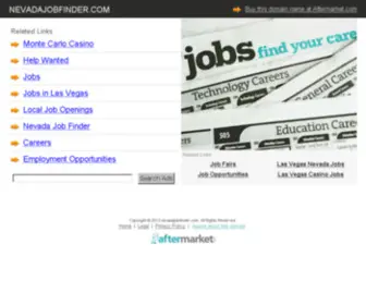 Nevadajobfinder.com(Nevada Jobs) Screenshot