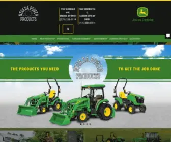 Nevadapowerproducts.com(John deere) Screenshot