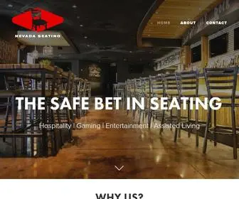 Nevadaseating.com(Nevada Seating) Screenshot