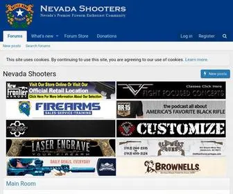 Nevadashooters.com(Nevada Shooters) Screenshot