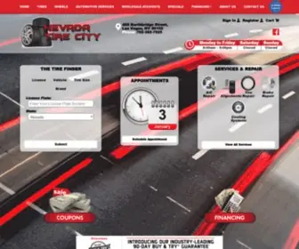 Nevadatirecity.com(Nevada Tire City) Screenshot