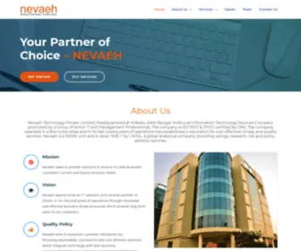 Nevaehtech.com(Nevaeh Technology Pvt) Screenshot