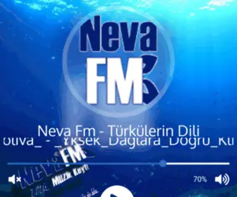 Nevafm.net(Neva FM) Screenshot