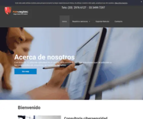 Nevagtec.mx(Ciberseguridad empresas) Screenshot