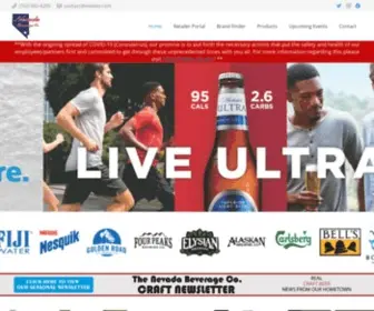 NevBev.com(Nevada Beverage Company) Screenshot