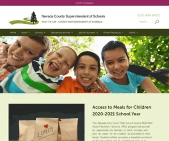 NevCo.org(Nevada County Superintendent of Schools) Screenshot