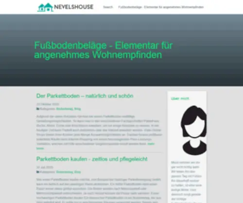 Nevelshouse.com(Fußbodenbeläge) Screenshot