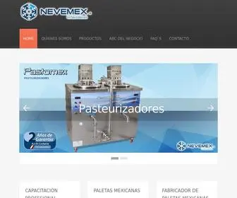 Nevemex.com(Ice Cream Machine) Screenshot