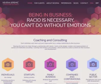 Nevenajeremic.com(Coaching and Consulting) Screenshot