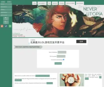 Never-Utopia.com(Never Utopia) Screenshot