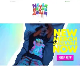 Neverbrokeagain.com(NEVER BROKE AGAIN) Screenshot