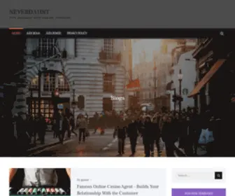 Neverdaunt.com(Neverdaunt) Screenshot