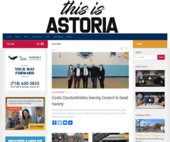 Neverendingastoria.com(This is Astoria) Screenshot