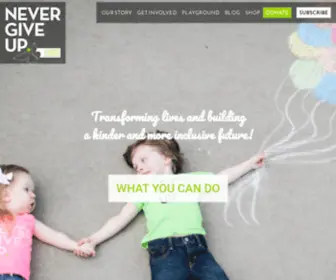 Nevergiveup.com(Never Give Up) Screenshot