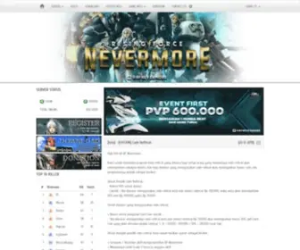 Nevermore50.com(Nevermore 50) Screenshot