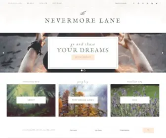Nevermorelane.com(Nevermore Lane) Screenshot